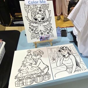 Color Me Art Set - Black and White Designs